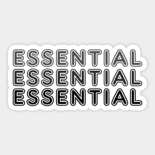 I'm Essential Sticker